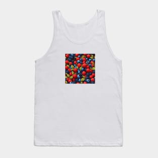 Colorful fruits pattern Tank Top